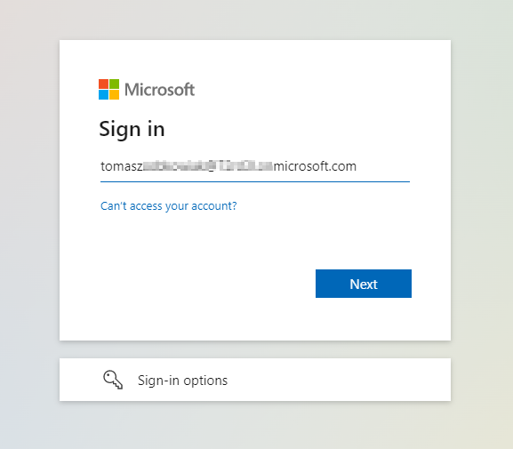 Microsoft – sign in to your account