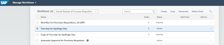 Flexible Workflow in SAP Sourcing and Procurement