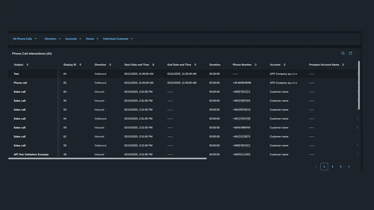 Select how many past days of calls to include in the summarization